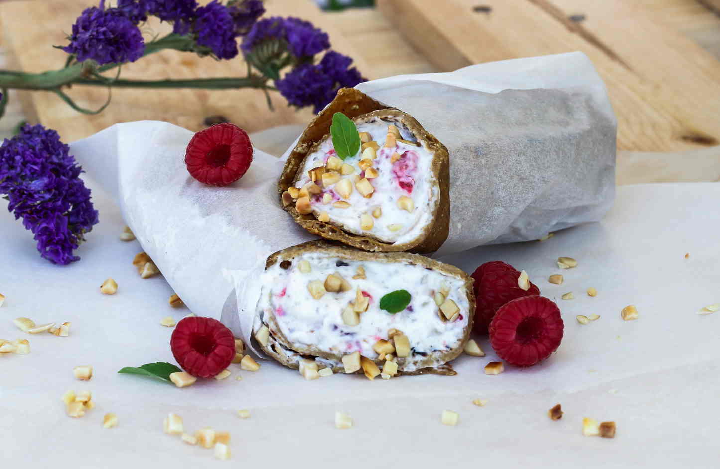 Beeren Mandel Wrap von Lizza